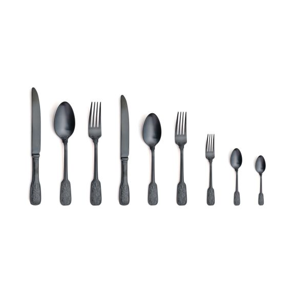 Нож столовый, черный 24,5 см, Versailles 18/10 Satin Black, Comas, изображение 2