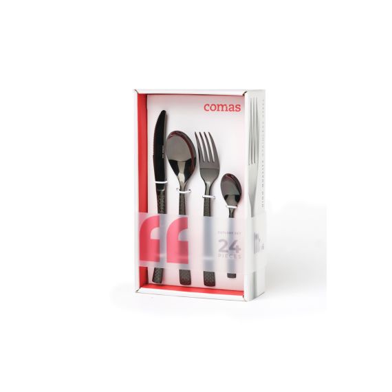 Набор из 24 приборов  см, Hidraulic Black, Comas, изображение 3
