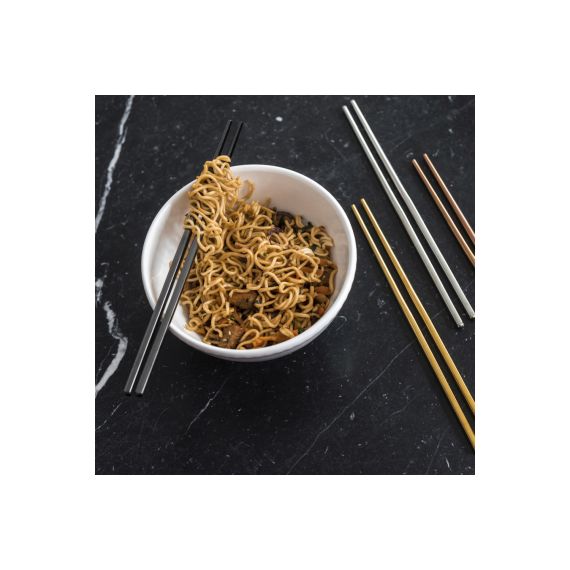 Набор из 2 палочек для еды 18/10 23 см, Kyoto 18/10, Comas, изображение 4