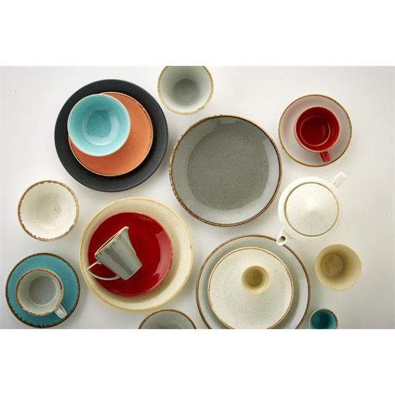 Тарелка обеденная 24 см безбортовая, Seasons Бежевый, Porland, изображение 10