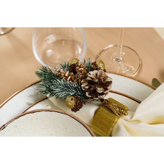 Тарелка с волнообразным краем 27cm , изображение 10