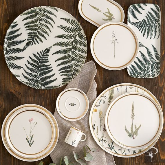 Тарелка пирожковая 18CM Цветок №4, BOTANICAL, Porland, изображение 3