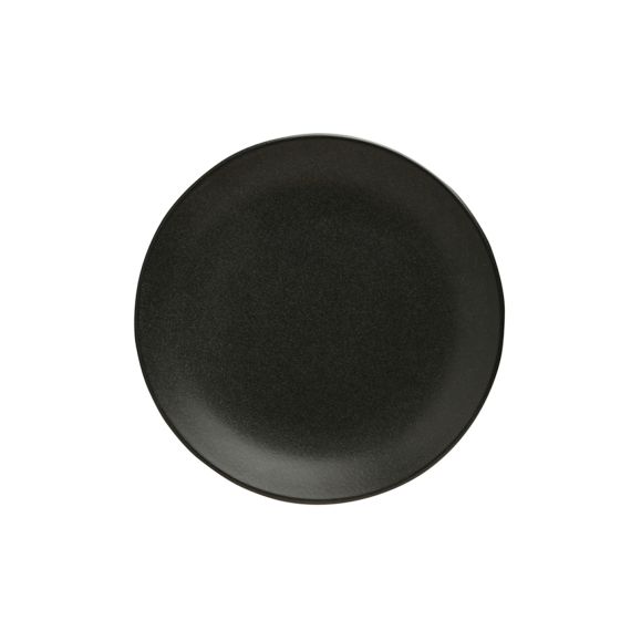 Тарелка 28 см безбортовая, Seasons Черный, Porland, изображение 3