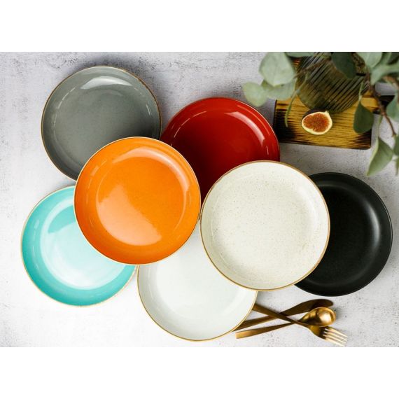 Салатник полуглубокий d 17 см h 4 см 415 мл, Seasons Черный, Porland, изображение 20