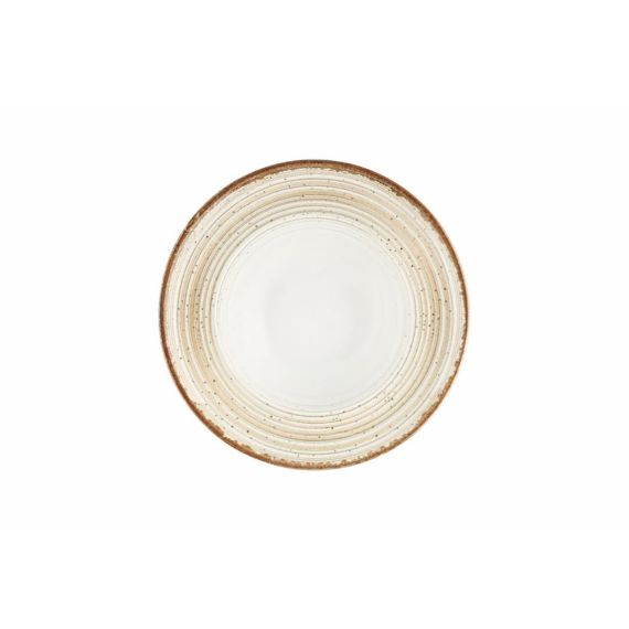 Hypnosis Beige Тарелка глубокая с полями 26см, изображение 2