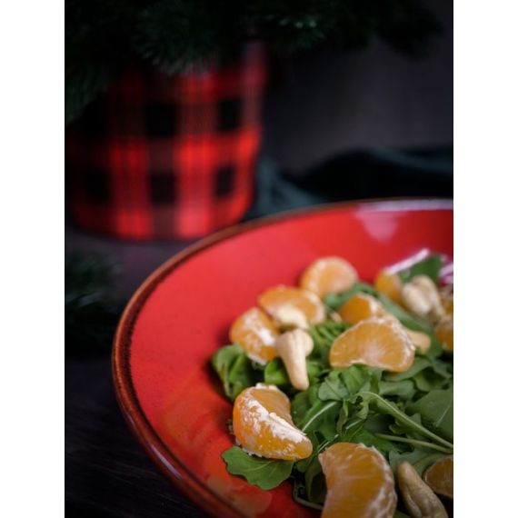 Тарелка глубокая 26 см безбортовая, Seasons Красный, Porland, изображение 12