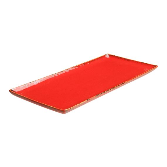 Блюдо прямоугольное 35х16 см, Seasons Красный, Porland, изображение 4