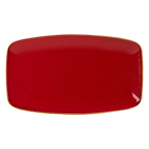 Тарелка прямоугольная 31*18 см, Seasons Красный, Porland, изображение 2