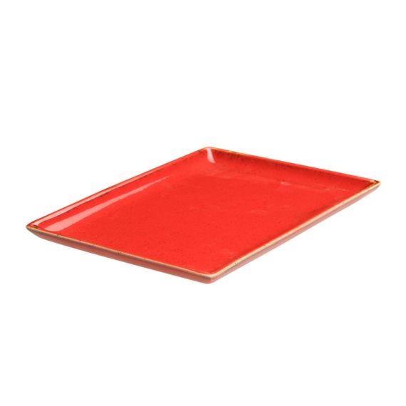 Блюдо прямоугольное 18х13 см, Seasons Красный, Porland, изображение 4