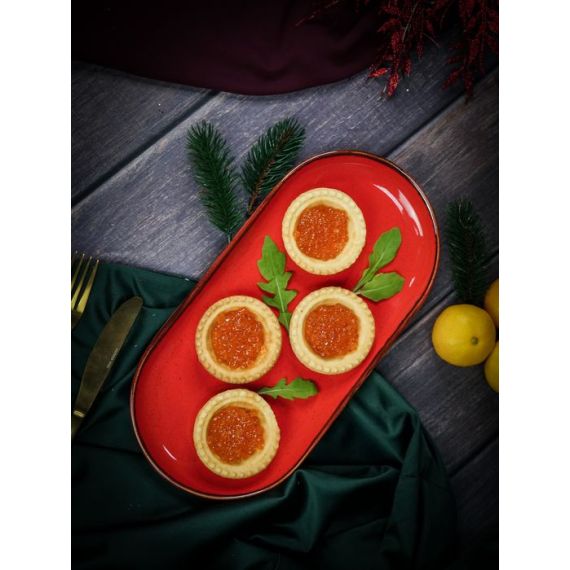 Блюдо овальное 30х15 см, Seasons Красный, Porland, изображение 10