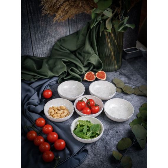 Салатник полуглубокий 10см,  цвет серый, BLIZZARD, Porland, изображение 28