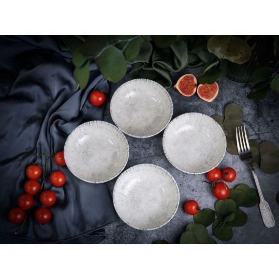 Салатник полуглубокий 13см,  цвет серый, BLIZZARD, Porland, изображение 17