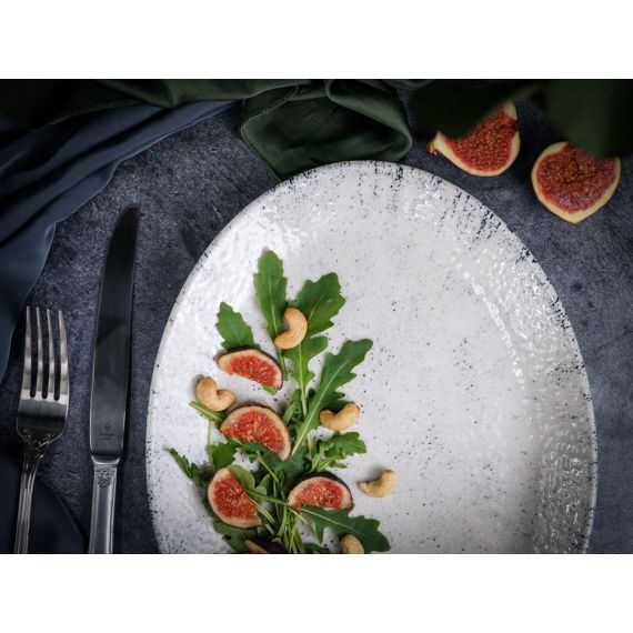 Блюдо овальное 31 х 24 см,  цвет серый, BLIZZARD, Porland, изображение 13