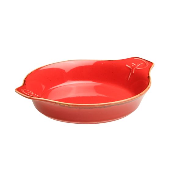 Форма для запекания d 15 см h 3,6 см (L с ручками 18 см), Seasons Красный, Porland, изображение 4