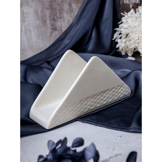 Подставка для салфеток 15 см, цвет белый, ALUMILITE AQUA, Porland, изображение 4