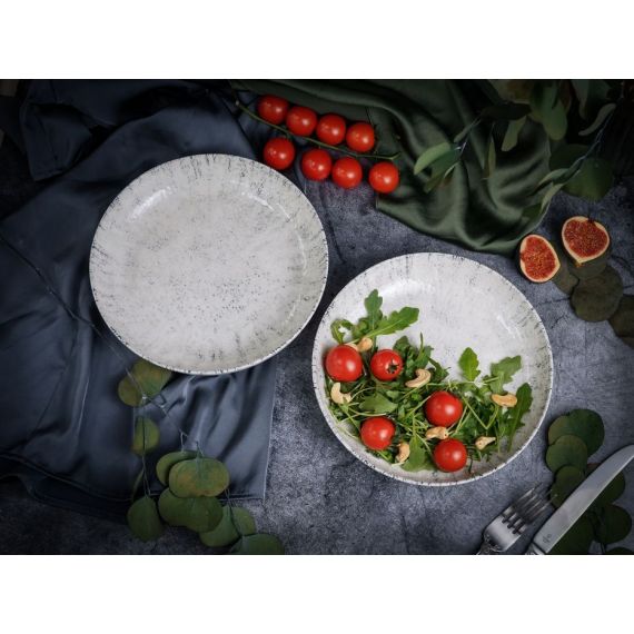 Салатник полуглубокий 22см,  цвет серый, BLIZZARD, Porland, изображение 12