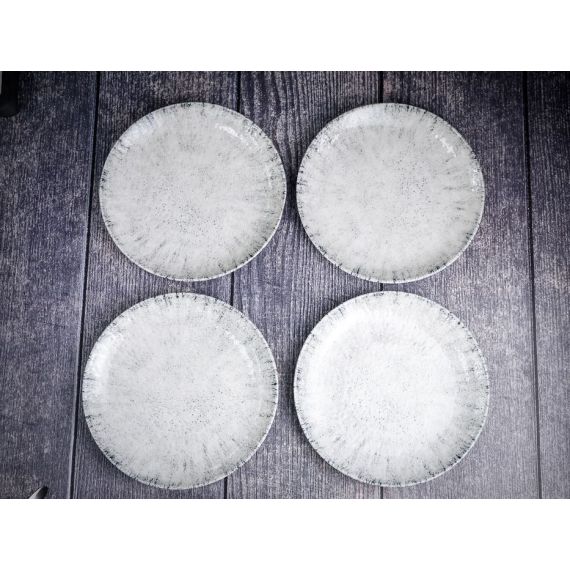 Тарелка мелкая 21 см, без борта,  цвет серый, BLIZZARD, Porland, изображение 10