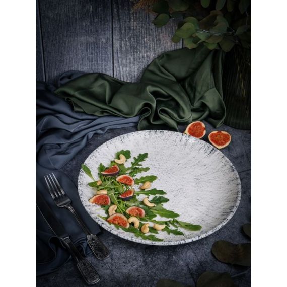 Тарелка мелкая 30 см, без борта,  цвет серый, BLIZZARD, Porland, изображение 3