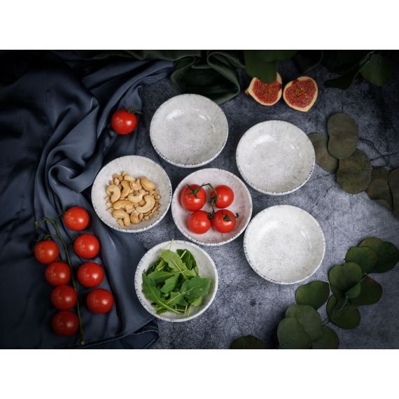 Салатник полуглубокий 10см,  цвет серый, BLIZZARD, Porland, изображение 25