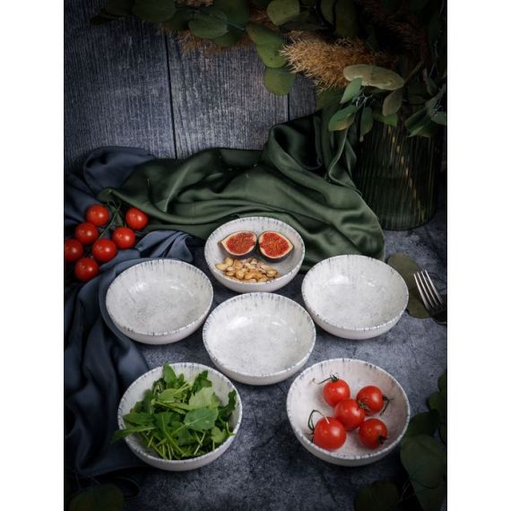 Салатник полуглубокий 13см,  цвет серый, BLIZZARD, Porland, изображение 27