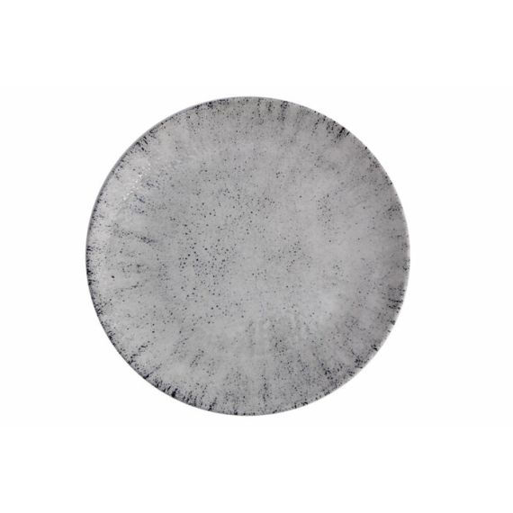 Тарелка мелкая 26 см, без борта,  цвет серый, BLIZZARD, Porland, изображение 16