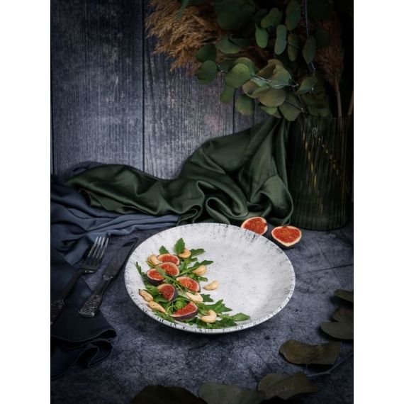 Блюдо овальное 31 х 24 см,  цвет серый, BLIZZARD, Porland, изображение 11