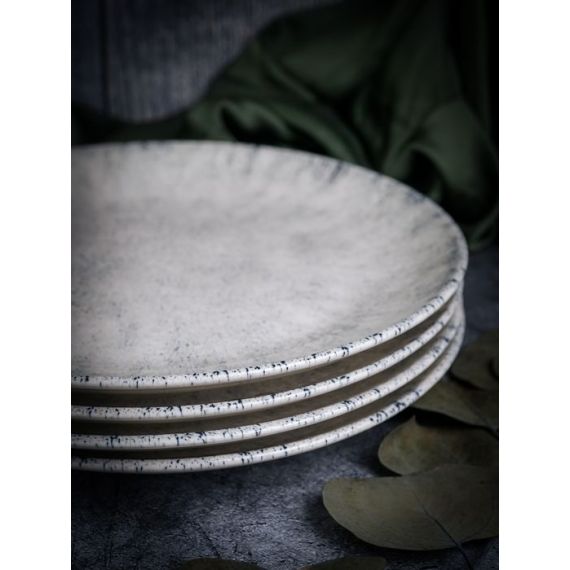 Тарелка мелкая 26 см, без борта,  цвет серый, BLIZZARD, Porland, изображение 8