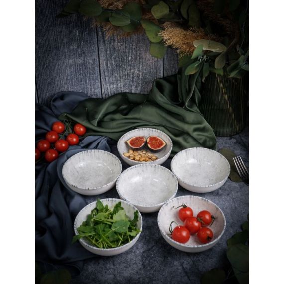 Салатник полуглубокий 13см,  цвет серый, BLIZZARD, Porland, изображение 26