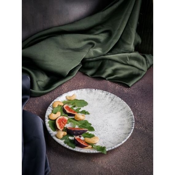 Тарелка мелкая 17 см, без борта,  цвет серый, BLIZZARD, Porland, изображение 5