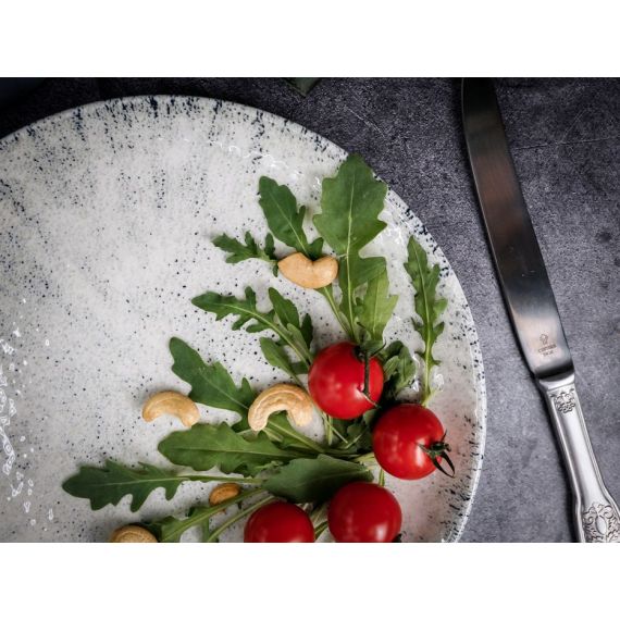 Тарелка мелкая 25 см, без борта,  цвет серый, BLIZZARD, Porland, изображение 6