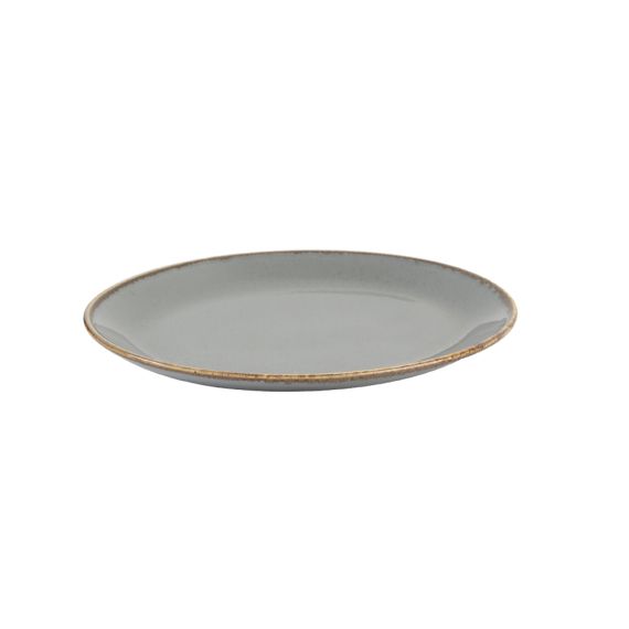 Блюдо овальное 18х14 см, Seasons Темно-серый, Porland, изображение 2