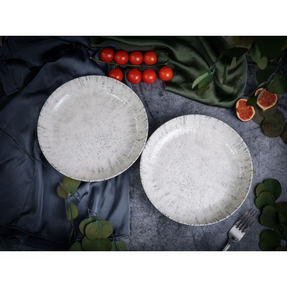 Салатник полуглубокий 22см,  цвет серый, BLIZZARD, Porland, изображение 8