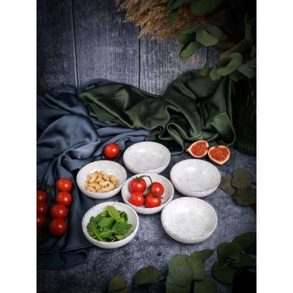 Салатник полуглубокий 10см,  цвет серый, BLIZZARD, Porland, изображение 27