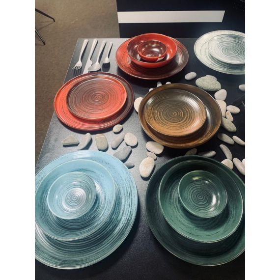 Тарелка с вертикальным бортом 18 см, Lykke Коричневый, Porland, изображение 6