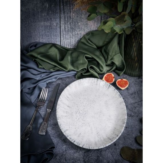 Блюдо овальное 31 х 24 см,  цвет серый, BLIZZARD, Porland, изображение 5