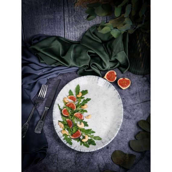 Блюдо овальное 31 х 24 см,  цвет серый, BLIZZARD, Porland, изображение 6