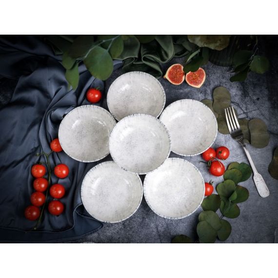 Салатник полуглубокий 13см,  цвет серый, BLIZZARD, Porland, изображение 18