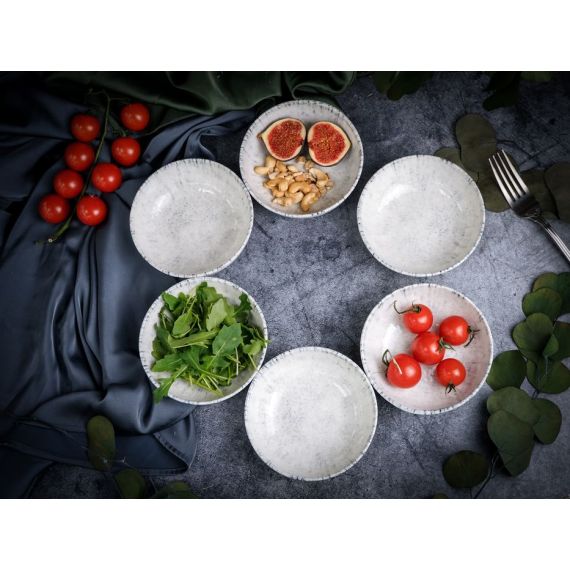 Салатник полуглубокий 13см,  цвет серый, BLIZZARD, Porland, изображение 24