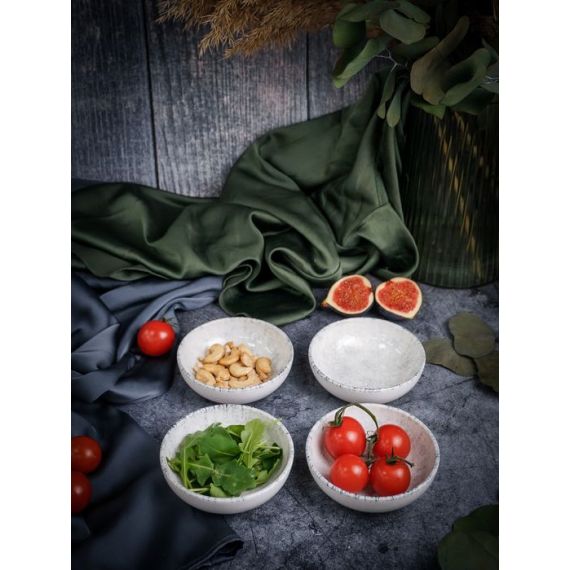 Салатник полуглубокий 10см,  цвет серый, BLIZZARD, Porland, изображение 5