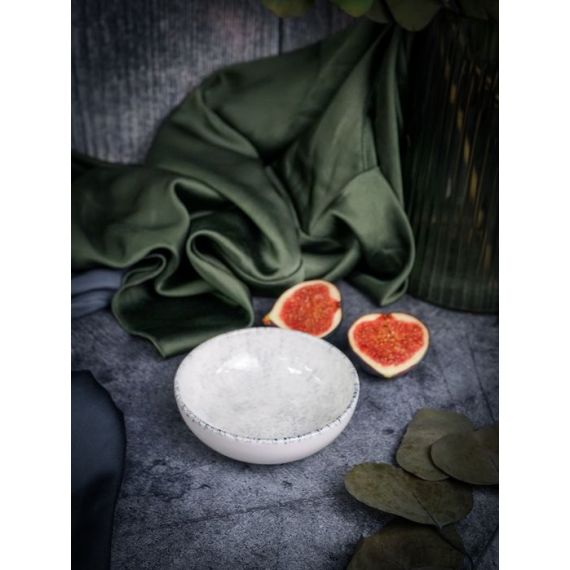 Салатник полуглубокий 10см,  цвет серый, BLIZZARD, Porland, изображение 3