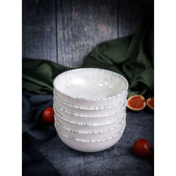 Салатник полуглубокий 13см,  цвет серый, BLIZZARD, Porland, изображение 12