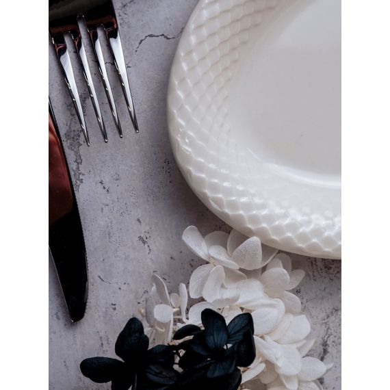 Блюдо овальное 28 см, цвет белый, ALUMILITE AQUA, Porland, изображение 4