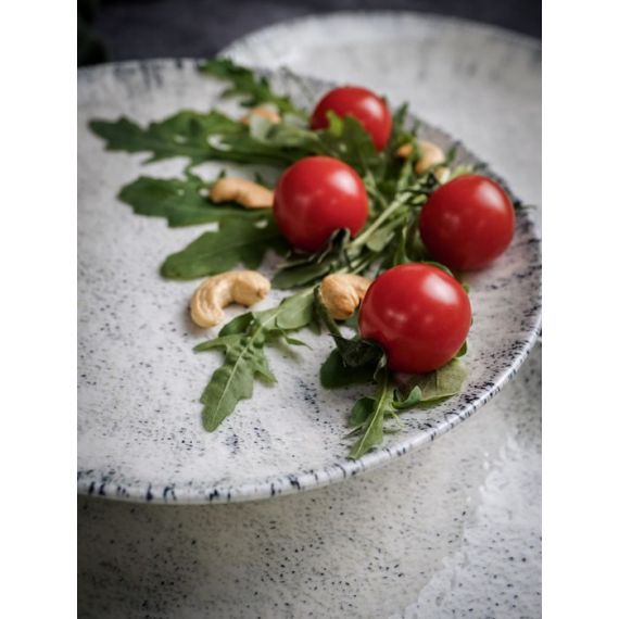 Тарелка мелкая 21 см, без борта,  цвет серый, BLIZZARD, Porland, изображение 7