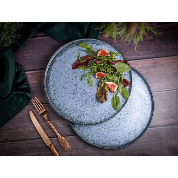 Тарелка плоская, 30 см, цвет голубой, FROST, Porland, изображение 14