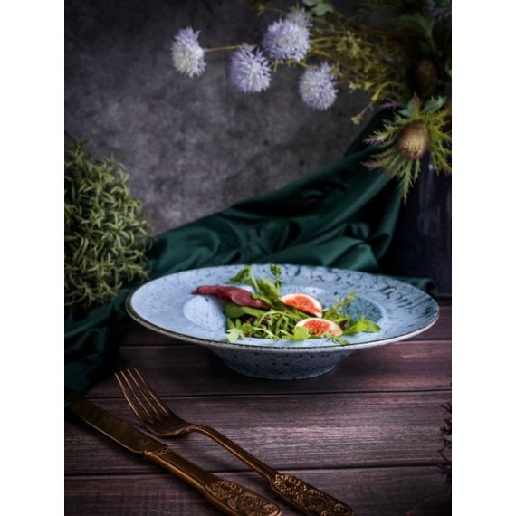 Тарелка для пасты 26см, цвет голубой, FROST, Porland, изображение 8