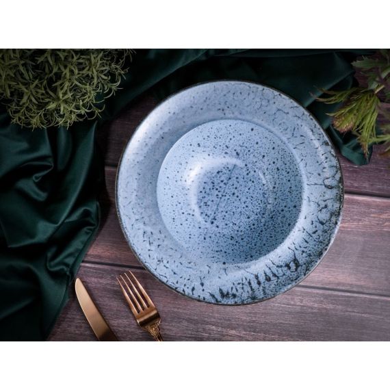 Тарелка для пасты 26см, цвет голубой, FROST, Porland, изображение 13