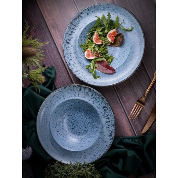 Тарелка для пасты 26см, цвет голубой, FROST, Porland, изображение 10