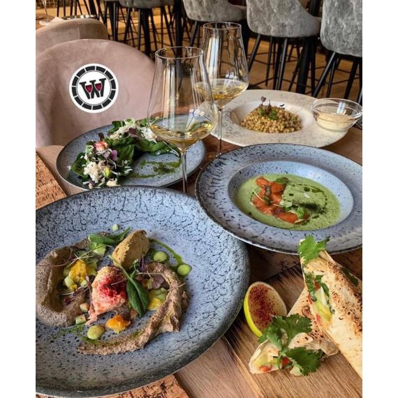 Тарелка квадратная 32см, цвет голубой, FROST, Porland, изображение 2