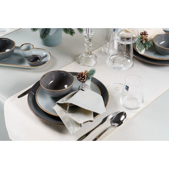 Форма для запекания d 21 см h 5,5 см (L c ручками 27 см), Seasons Темно-серый, Porland, изображение 11