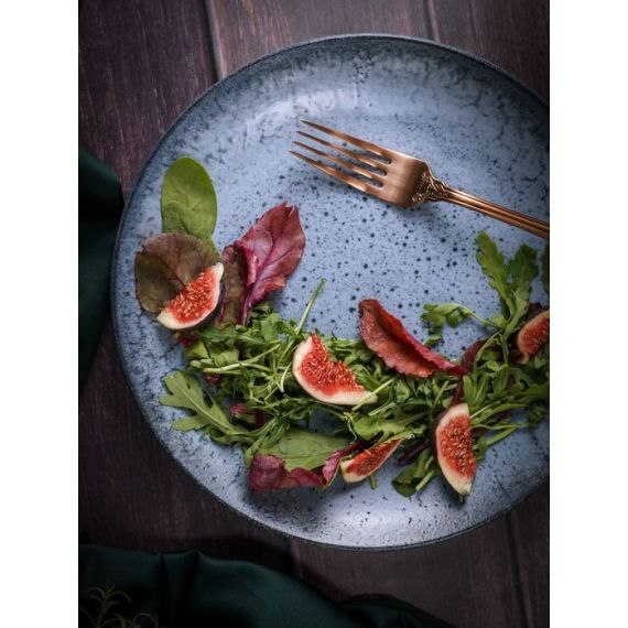 Тарелка плоская без рима 26см, цвет голубой, FROST, Porland, изображение 9